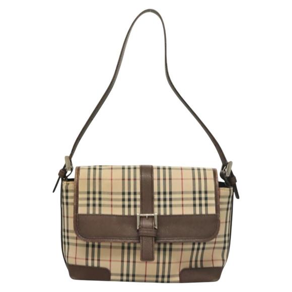Burberry Nova Check Beige Canvas shoulder - Picture 1 of 10